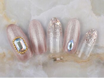 ネイルプラザ 河原町OPA店(NAIL PLAZA)/韓国風キラキラネイル