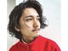 メンズ眉毛アイブロウWAX+間引き  ¥6600（毛量調整）【"まゆげ"で感動体験】