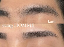 エサージュオム 新宿店/アイブロウ/担当：加藤