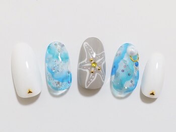 アンドシュシュネイル(&CHOU CHOU nail)/定額￥７９８０