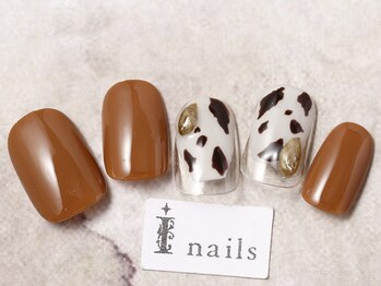 アイネイルズ 渋谷店(I nails)/ぬりかけダルメシア¥7800[渋谷]