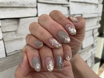 エルフ(elf)/くすみブルーネイル