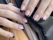 ネイルアルケー(Nail ARCHE)/シンプルフレンチネイル