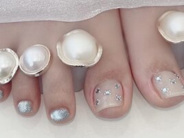 foot blue
