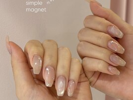 マグネットビジューネイル♪
