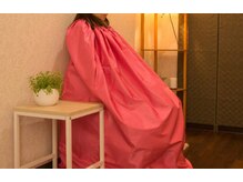 日本国産100％使用のよもぎ蒸し