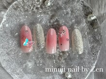 ミニュイネイルバイゼン(minuit nail by Zen)/パーツ付き定額デザインコース