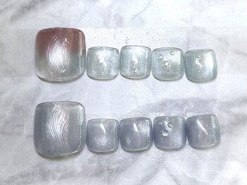 ネイルサロン ブリオン(Nail Salon Bullion)/オーロラウェーブネイル
