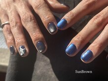 サンブラウン(SUN BROWN)の雰囲気(メンズメニュー豊富。カップルでも来やすい雰囲気)