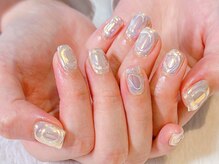 ムーピーネイル(moopy nail)/★square×mirror