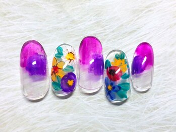 ボーホーネイルズコレクション(BOHO NAILS COLLECTION)/summer collection 8000円