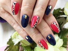 プルミエ ネイル(Premier Nail)/ダルメシアン柄ネイル