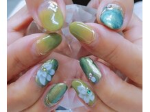 ネイルサロン ゆきらいんの雰囲気(当店にしか出せない色を!と模索中です)