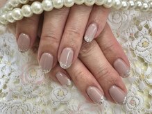 ネイルサロン ヴィヴィ(nail salon ViVi)/ベース有りフレンチ