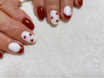 キキネイル たまプラーザ店(kikinail)/バレンタインネイルコース