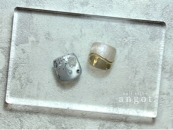 アンガット(angot.)/親指アート◆