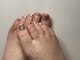 アンジェリーク ネイルアンドアイ 前橋元総社町店(Angelique Nail & Eye)の写真/トレンド感あふれる足元を演出！素足も映えるネイルで季節を満喫しましょう☆フットバスで癒される♪