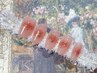 血色感で指先美人◎チークネイル¥6500