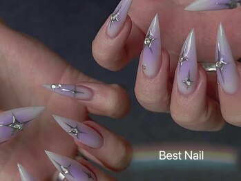 ベストネイル 池袋東口店(Best Nail)/長さだし持ち込みデザイン