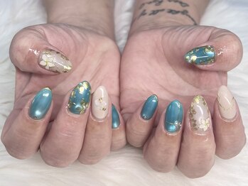 持ち込み上品お花デザイン！YUI