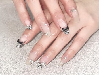 ティア 白山店(Tia)/ツイードネイル