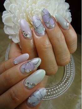 キャプラスネイル プリマ/Herf flower