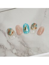 リアン 学芸大学(LiEN)/ニュアンスカラー ターコイズ