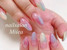 ミーア ネイル(Miiea nail)/カラフルユニコーンネイル★