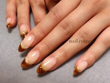 ネイルコテージ(Nail cottage)/べっ甲フレンチ