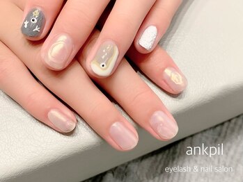 アノカプイル(ankpil)/【ハロウィンネイル】