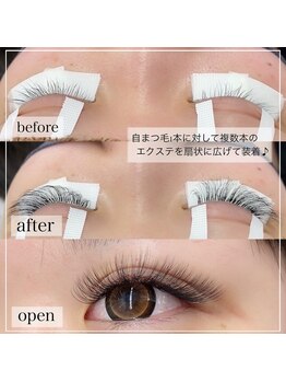 ビューティサロン シュクレ 栄店(beauty salon shucre)/フサフサの仕上がりに♪