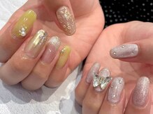 リグネイル 草加(rig nail)/ミラーフラワー。＊