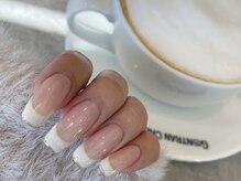 アイネイルズ 渋谷店(I nails)/【Yuki.f】ホワイトフレンチ