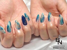 塗りかけニュアンス