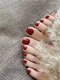 ノルンネイル(Norns nail)の写真/フットの季節到来☆派手めな色やアートも足元なら取り入れやすい！お仕事上ハンドネイルが出来ない方にも◎
