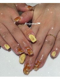 ニュアンスフラワーnail