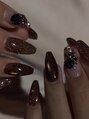 フローターネイル 板橋店(FLOWATER NAIL)&nbsp;#秋ネイル#レオパードネイル#クロムネイル#y2k#2026AW