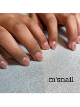 エムズネイル 高木店/NEWスタッフ持ち込みアート