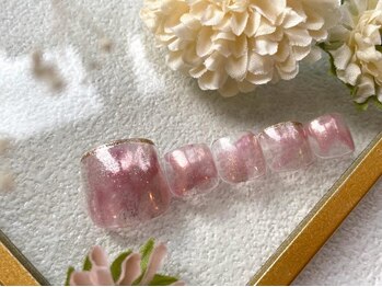 レアレアネイル(Lealeanail)/【パラジェル】FOOTシンプル