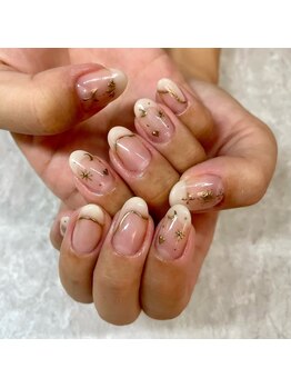 ポノネイル(Pono Nail)/変形フレンチ☆