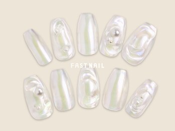 ファストネイル 池袋店(FAST NAIL)/ぷっくり/ミラー【12385】