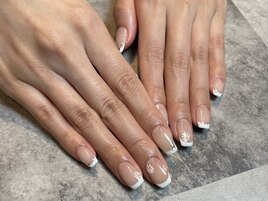 短めさん＊シンプル洗練ネイル