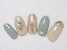 春色ニュアンスネイル