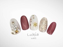 ルキア(Lukia)/冬おすすめ☆ツリーネイル