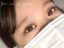 フロムネイルアンドアイラッシュ 神戸三宮(from nail&eyelash)/LEDエクステ/120本＊