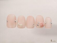 アイネイルズ 横浜WEST店(I-nails)/バラピアスリボン¥8480