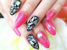 ネイルサロン シェル(Nail Salon SHELL)/大人ガーリーなデザイン！