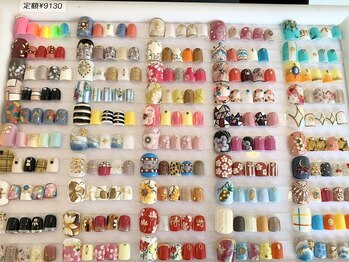 ネイルサロンアンドスクール ブロッサ(BLOSSA)/<サンプル>定額フット ¥9900