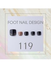はあとねいる 東武宇都宮駅前店/Foot nail design 119