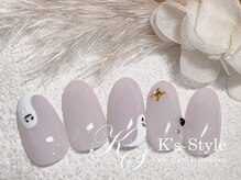 ケーズスタイル バイ キャンアイドレッシー(K's-Style by Can I Dressy)/オバケネイル(定額B)